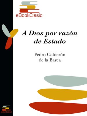 cover image of A Dios por razón de Estado (Anotado)
